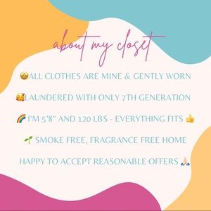 About my closet
